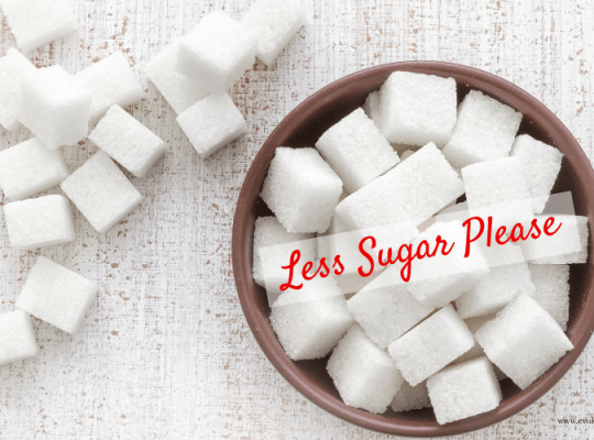 less sugar