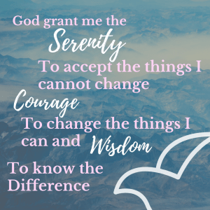 serenity prayer