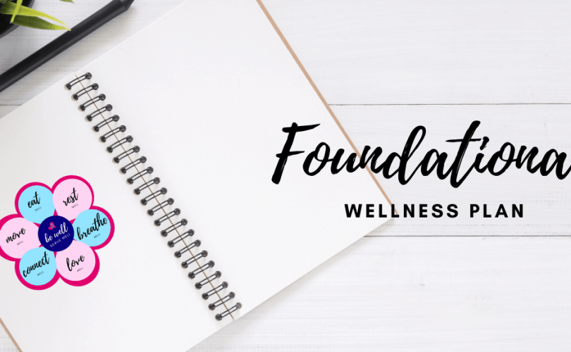 Foundational wellness plan